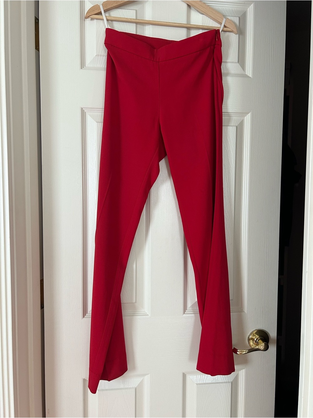 Babaton Bright Red Slacks
